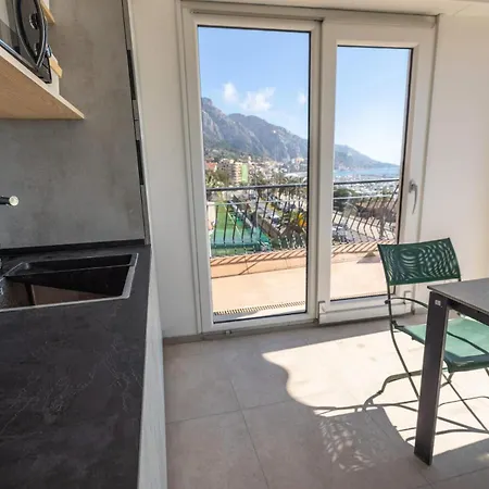 Le Garavan Beach - Giotto - Magnifique 3p Climatise En Dernier Etage Face Mer Avec Terrasse Proche Centre Mae-4304 Menton